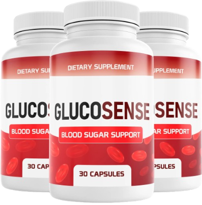GlucoSense bottles